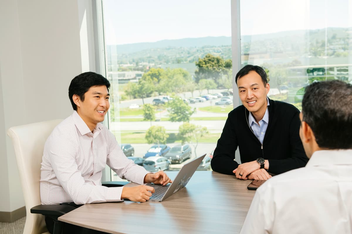 two people at a computer